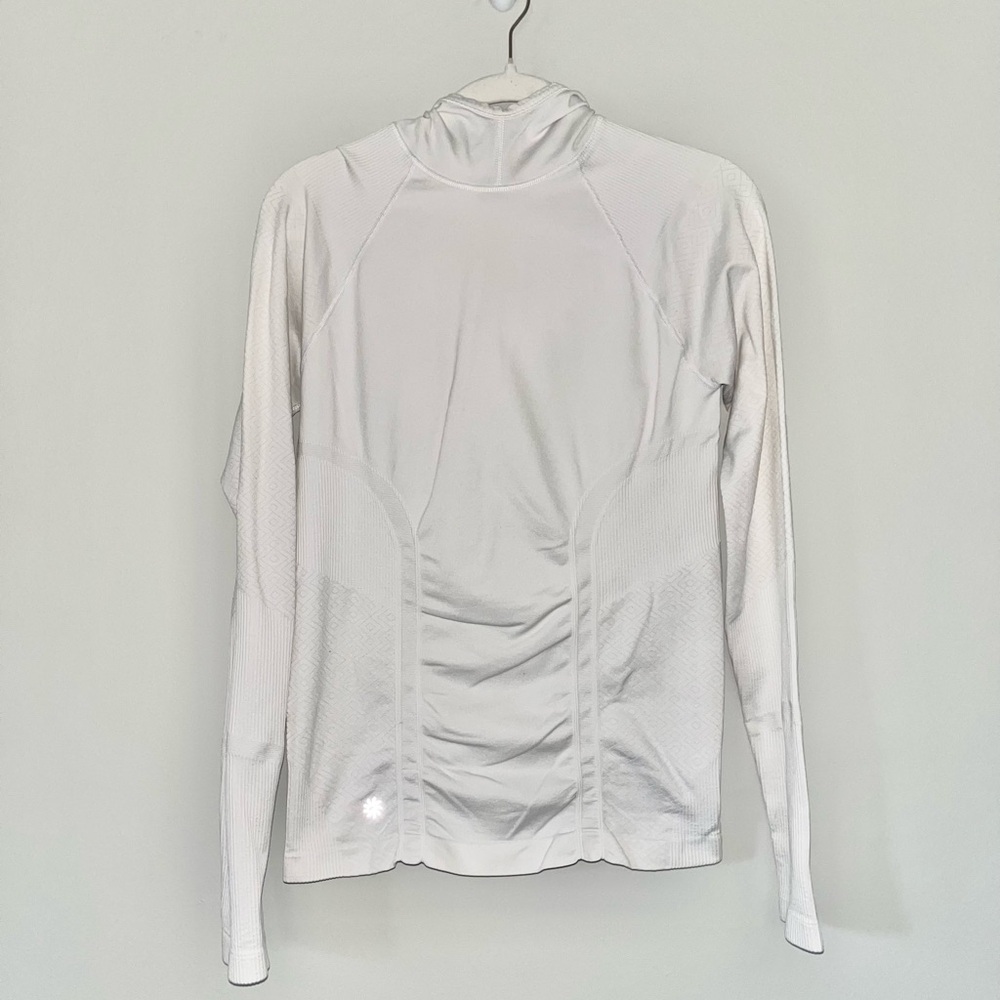 Athleta Women’s Medium White Tracker Running Hoodie